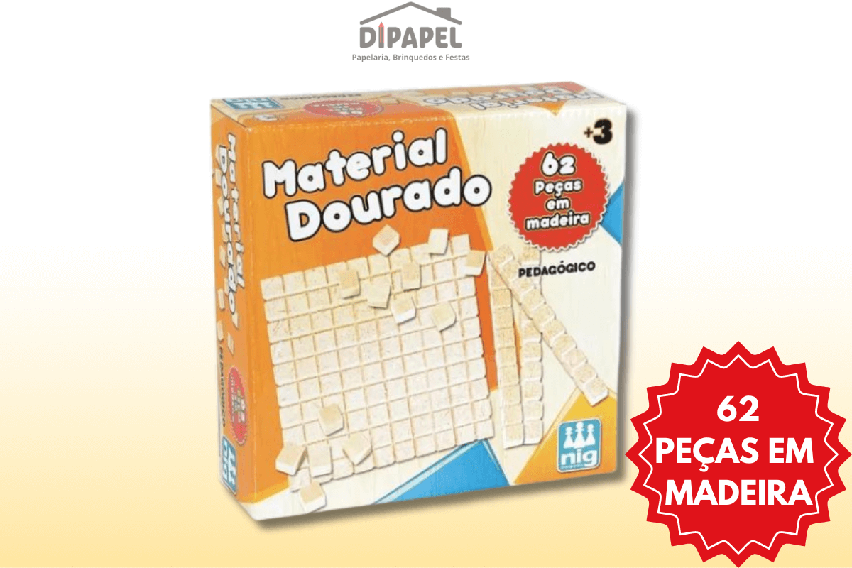 Material Dourado - Nig Brinquedos