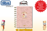 Caderno Tilidisco Winnie The Pooh Connect - Tilibra