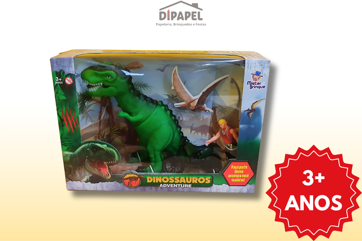 Dinossauros Adventure Kit Rex Mini - Mister Brinque