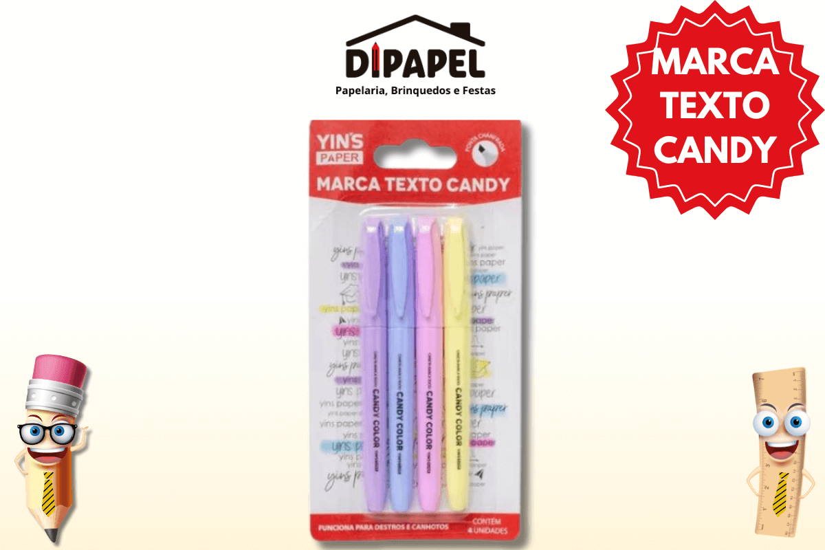 Marca Texto Candy - Yins Paper